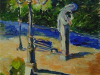 Statue nel parco