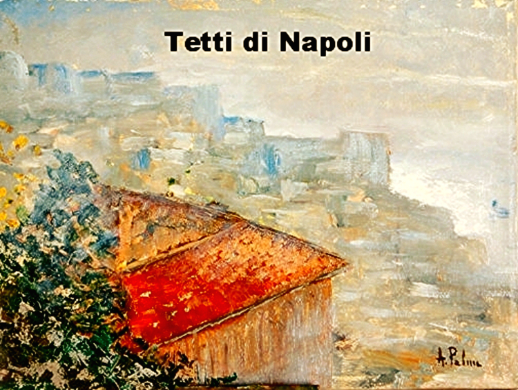 281 I tetti di Napoli ( Italia ) . Anno 1980
