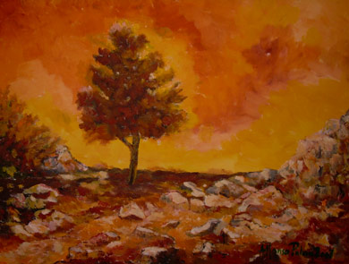 La natura si veste di fuoco