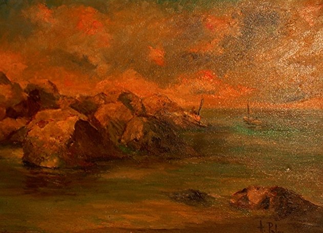 463 Sugli scogli di Torre del greco (Napoli)
