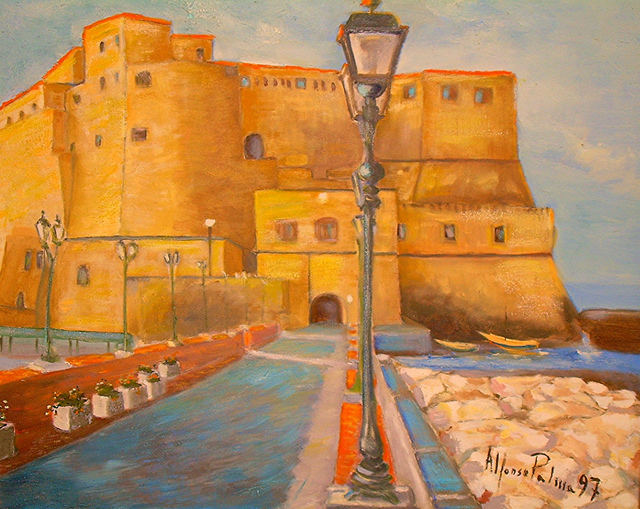 Castell dell'Ovo Napoli Italia Anno 1997