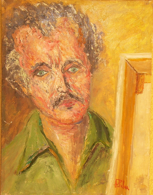Il mio maestro ROBERTO CARBONE Anno 1982 Dipinto dal vero. Olio su tela Dim. cm 30 x cm 40 621_fbe63803bc_z sett