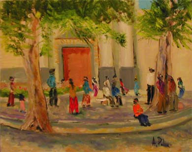023 Davanti alla chiesa.