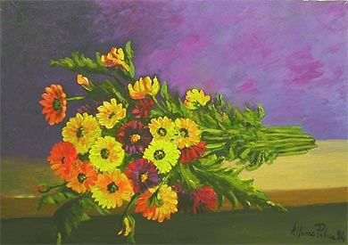 Fiori sul tavolo