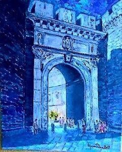 Porta Capuana ( Napoli Italia)